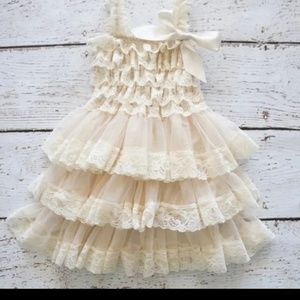 Lace girl dress 7/8